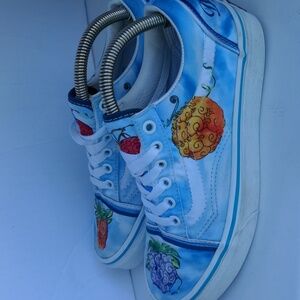 Vans One Peice devil fruit Colorful Old Skool W7 M 5.5